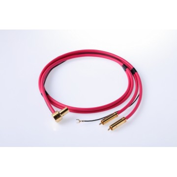 Tonearm Stereo cable High-End, DIN-RCA Right Angle, 1.2 m