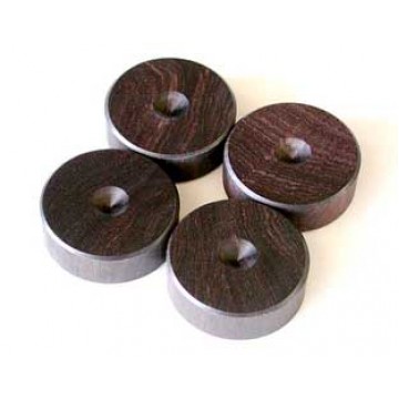 Spike Insulators African Ebony Wood (41 mm) High-End 